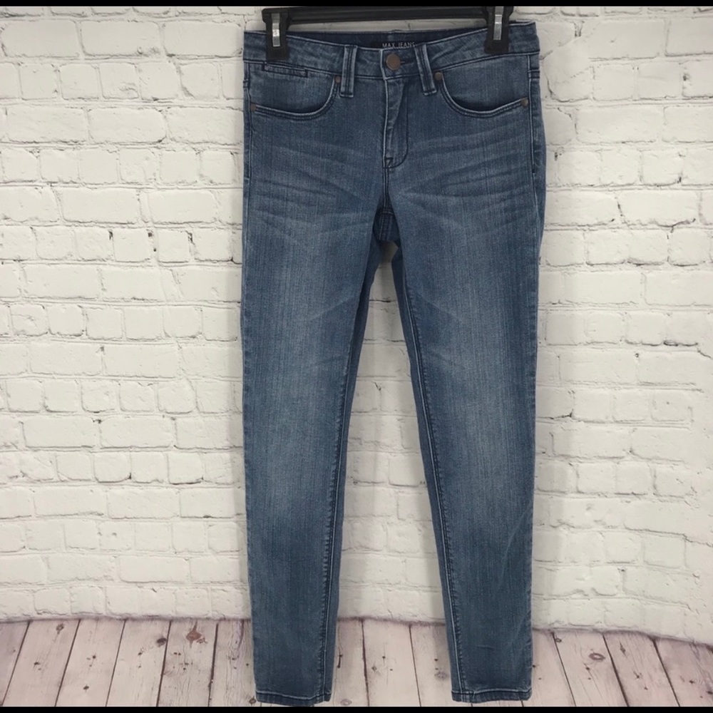 Max jeans ankle zip skimmer. Size 2. EUC.